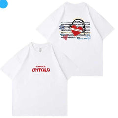 Kpop Romance Printed Short Sleeve T-Shirt