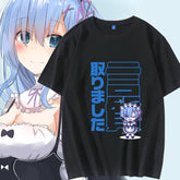 Rem Anime Short-sleeved T-shirt