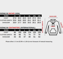 Unisex Olivia Letter Printed Casual Hoodie