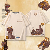 ZhongLi Game Print Short-sleeved T-shirt