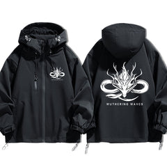 Unisex Game Logo Print Cos Zipper Jacket