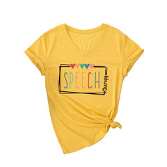 Speech Therapy Casual Women's T-shirt
