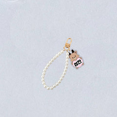 KPOP Imitation Pearl Pendant Phone Chain