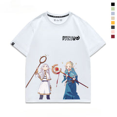 Unisex Anime Printed Short-sleeved T-shirt