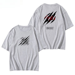 Unisex Kpop Short Sleeve Loose Cotton T-Shirt