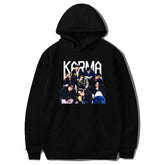 SKZ KARMA Album Characters Printed Hoodie
