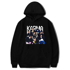 SKZ KARMA Album Characters Printed Hoodie