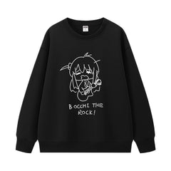 Bocchi Graphic Crew Neck Sweatshirt Top