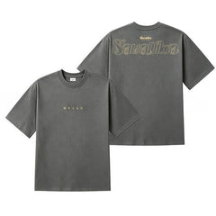 LISA SaWaDiKa Printed Crewneck T-shirt