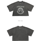 Versatile TOWARDS THE LIGHT Print T-shirt