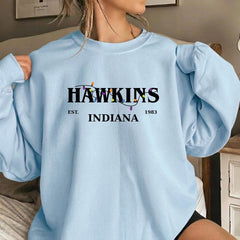 HAWKINS INDIANA Crewneck Sweatshirt