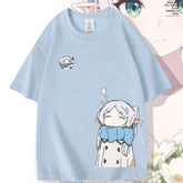 Creative Anime Short Sleeve Cotton T-Shirt