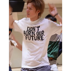 Martin Same Letter-printed T-shirt Top