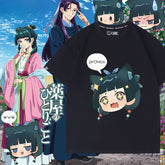 Casual Anime Pattern Cotton Short Sleeve T-Shirt