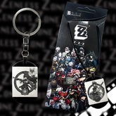 Game Metal Tag Keychain Necklace