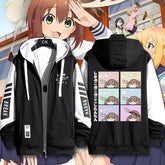 Women's Anime Cosplay Zipper Hoodie