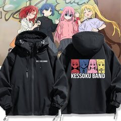 Unisex Anime Bocchi Zipper Thin Jacket