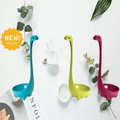 Loch Ness Monster Soup Ladle & Colander Spoon