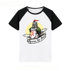 Trendy Game Graphic Short Sleeve T-shirt