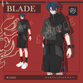 Game Blade Cos Short Sleeve T-shirt Shorts