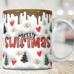 Swiftea Swiftmas 3D Printed Coffee Mug