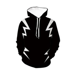 Anime 3D Printed Cosplay Zipper Hoodie