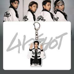 RYUL WOOJIN LOUIS OHYUL Acrylic Keychain Pendant
