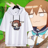 Anime Cos Hooded Short-sleeved T-shirt