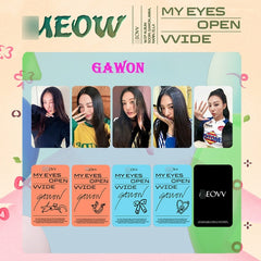 KPOP Album MY EYES OPEN VVIDE PhotoCard
