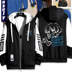 Men's and Women's Anime Hooded Thin Jacket