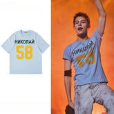 JAMES Same Printed Short-sleeved T-shirt