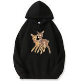 Black Deers Hoodie By Angelic.spirit99