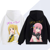Unisex Anime Hitori Cotton Casual Hoodie