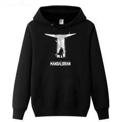 Unisex Mandalorian Cotton Thickened Hoodie