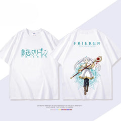 Cute Women's Anime Cotton Short-sleeved T-shirt