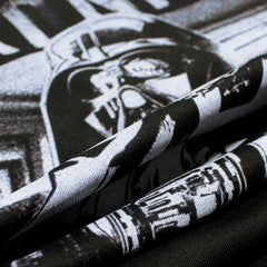 Unisex Darth Vader Cotton Loose Black Tee