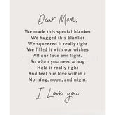 Envelope Letter Flannel Blanket