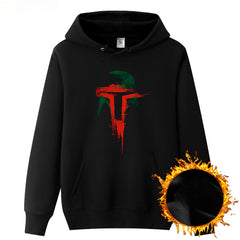 Unisex Mandalorian Cotton Thickened Hoodie