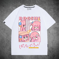 Unisex Bocchi Short-sleeved Cotton T-shirt