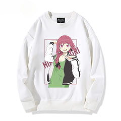 Trendy Anime Cos Crew Neck Sweatshirt