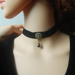 Stylish Lace Collarbone Chain Necklace