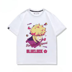 Unisex Anime Printed Short Sleeve T-Shirt