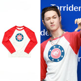 Martin Color Block Long-sleeved T-shirt