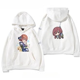 Women's Anime Nakano Print Loose Hoodie
