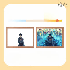 Decorative Anime Photo Frame Dimming Light