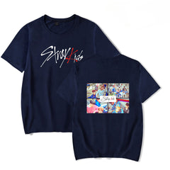 Korean Style Trendy Short Sleeved T-shirt