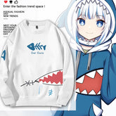 Gawr Gura Loose Long-sleeved Sweatshirt