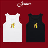 Women's JENNIE Printed Vest Sleeveless Top