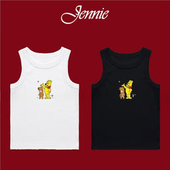 Women's JENNIE Printed Vest Sleeveless Top