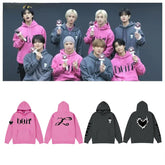 SKZ Do It Logo Heart Hoodie